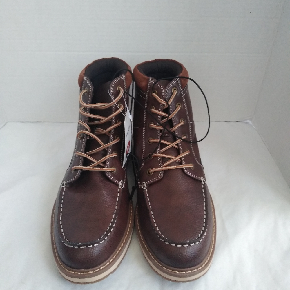 Goodfellow & Co Brown/Jarret Faux Leather Boots - Picture 5 of 6